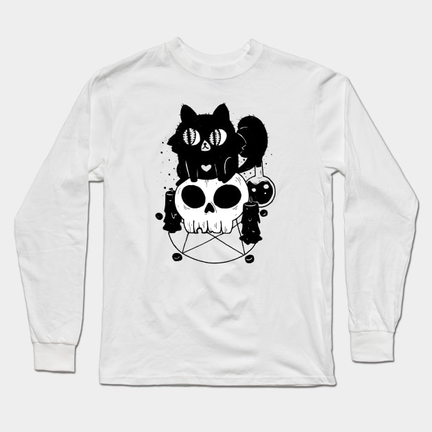 WicCat Long Sleeve T-Shirt by Biscuit